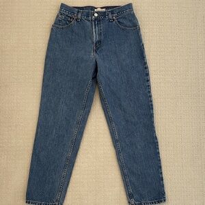 Levi's Classic Blue Straight Leg Jeans